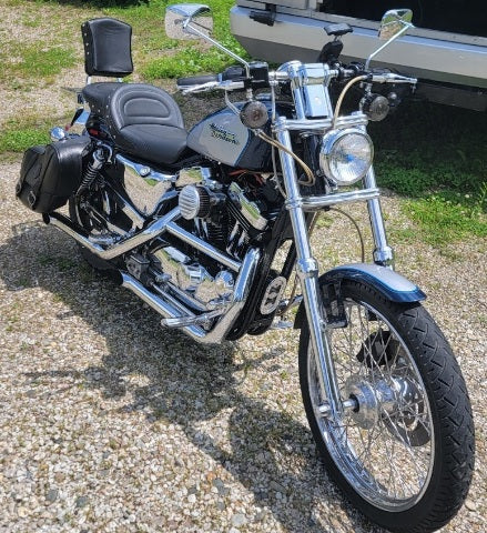 Saddlemen Explorer Special Studded Gel Seat fits 1979-2003 Harley Sportster