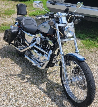 Saddlemen Explorer Special Studded Gel Seat fits 1979-2003 Harley Sportster