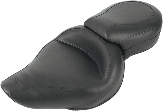 Mustang Vintage Style Seat for 2004-2022 Harley Sportster with 3.3 Gallon Tank