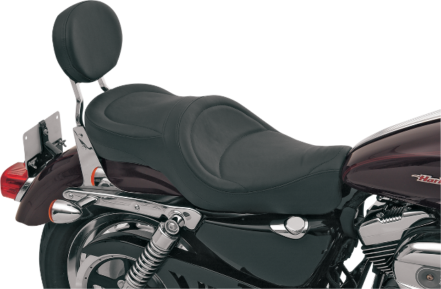 Drag Specialties Low Profile Wide Mild Stitched Seat 2004-2022 Harley Sportster