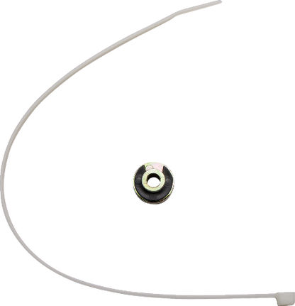 Mustang Wide Studded Solo Seat for 2004-22 Harley Sportster with 3.3 Gallon Tank