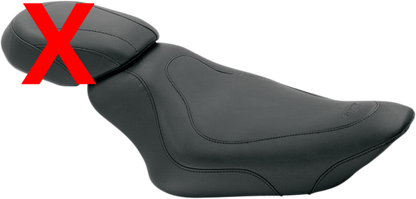 Mustang Tripper Solo Seat 2004-2021 Harley Sportster with 4.5 Gallon Tank