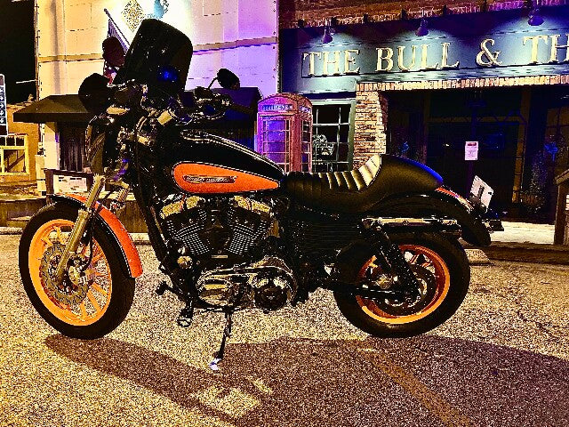 Saddlemen Americano 2-Up Cafe Seat fits 2004-2022 Harley Davidson Sportster