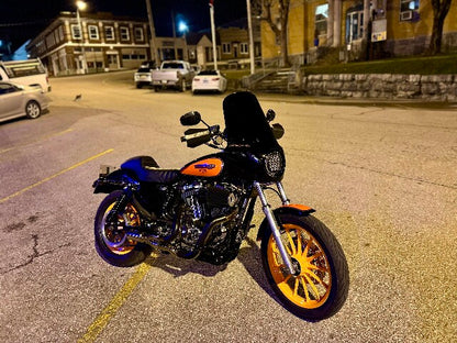 Saddlemen Americano 2-Up Cafe Seat fits 2004-2022 Harley Davidson Sportster