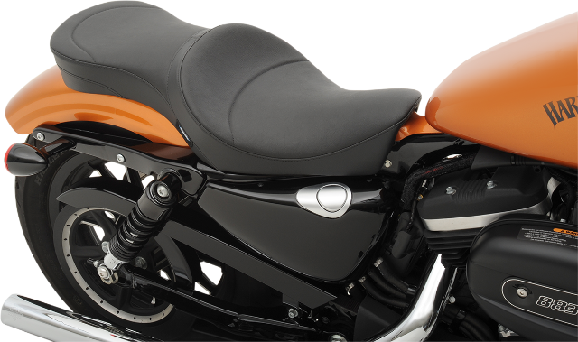 Drag Specialties Double Bucket Smooth Seat fits 2010-2021 Harley Sportster