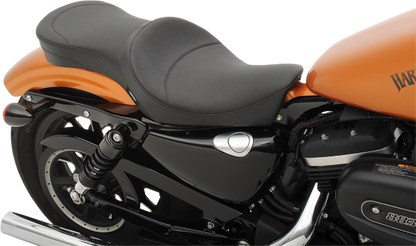 Drag Specialties Double Bucket Smooth Seat fits 2010-2021 Harley Sportster