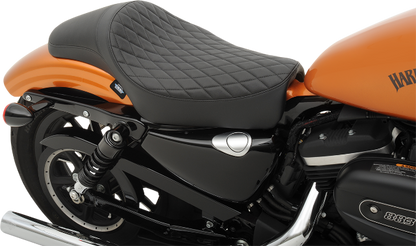 Drag Specialties Predator Extended Reach Solo Seat fits 2004-22 Harley Sportster