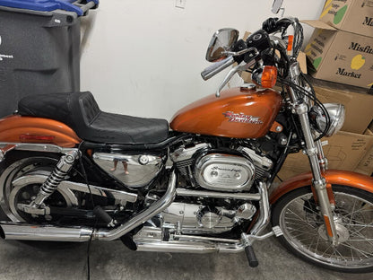 Saddlemen Step Up Lattice Stitch 2-Up Seat 1977-2003 Harley Sportster Models XL