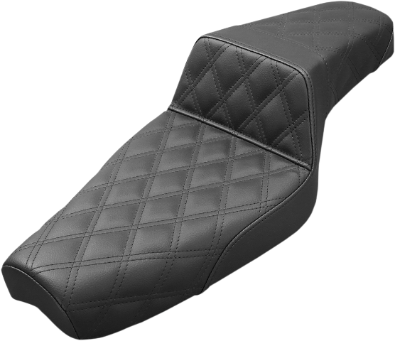 Saddlemen Step Up Lattice Stitch 2-Up Seat 1977-2003 Harley Sportster Models XL