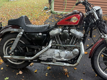 Drag Specialties Black Predator Classic Stitch Seat 1982-2003 Harley Sportster