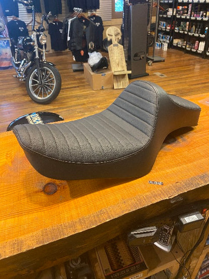 Drag Specialties Predator Classic Stitch Seat fits 1982-2003 Harley Sportster