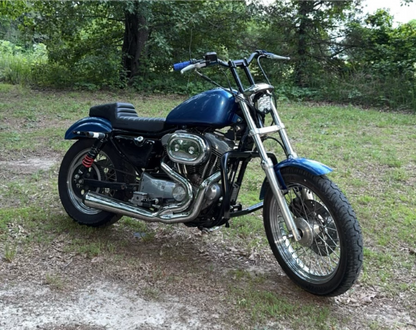 Saddlemen Step Up Tuck-n-Roll & Lattice Seat fits 1979-2003 Harley Sportster XL