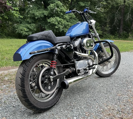 Saddlemen Step Up Tuck-n-Roll & Lattice Seat fits 1979-2003 Harley Sportster XL