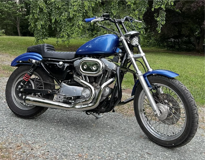 Saddlemen Step Up Tuck-n-Roll & Lattice Seat fits 1979-2003 Harley Sportster XL