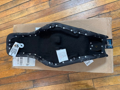 Saddlemen Step Up White Lattice Gel Seat fits 2004-2022 Harley Sportster 3.3Gal