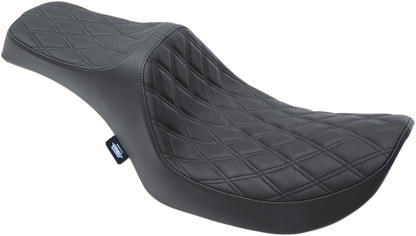 Drag Specialties Black Diamond Predator Seat 1982-2000 Harley Davidson FXR FXRS