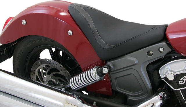 Mustang Runaround Low Solo Seat for 2015-2023 Indian Scout Sixty 75368