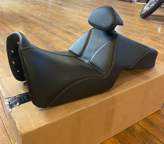 Saddlemen Adventure Tour Low Seat w/ Backrest 2021-2025 for Harley Pan America