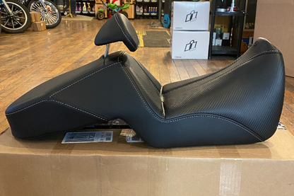 Saddlemen Adventure Tour Low Seat w/ Backrest 2021-2025 for Harley Pan America