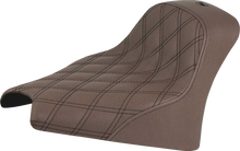 Saddlemen Renegade Brown Lattice Low Solo Gel Seat fits 2025-2026 Indian Scout