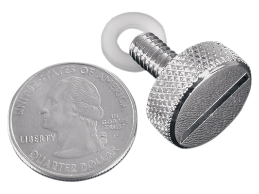 Mustang Quarter Turn 1/4"-28 Steel Seat Mount Screw for Harley Davidson XL FXR