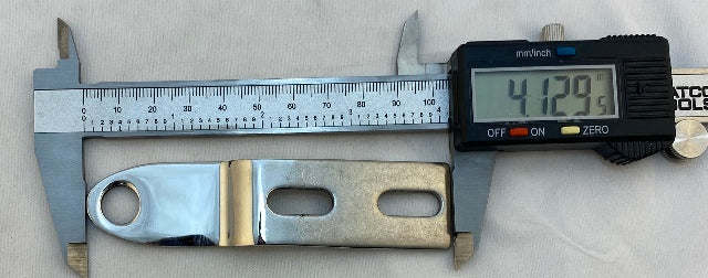 Drag Specialties Silver Rear Universal Seat Mounting Bracket for Harley