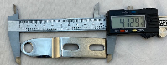 Drag Specialties Silver Rear Universal Seat Mounting Bracket for Harley