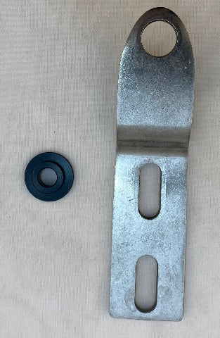 Drag Specialties Silver Rear Universal Seat Mounting Bracket for Harley