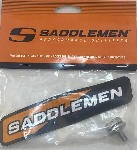 Saddlemen Chrome Rear 1/4"-28 Seat Mounting Knob for Harley Davidson FXR