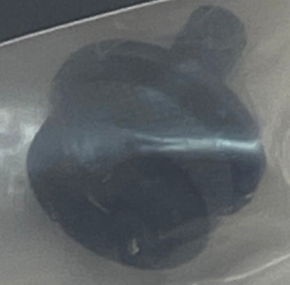 Saddlemen Single Black 1/4"-28 Rear Motorcycle Seat Mounting Knob Bolt Screw