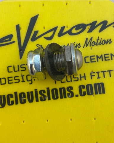 Cycle Visions 1/4-20 Universal Motorcycle Driver Seat Hold Down Bolt Kit