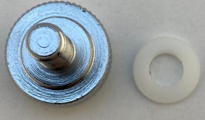 Drag Specialties Chrome 1/4-28 Seat to Fender Mount Knob Bolt Harley Davidson