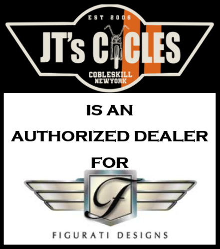 Figurati Designs Logo Seat Bolt Knob 1/4"-20 for 1965-2022 Harley Davidson