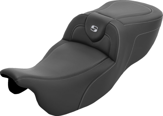 Saddlemen Roadsofa Carbon Fiber Extended Seat for 2015-25 Harley Freewheeler RG3