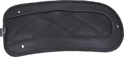 Mustang Black Diamond Solo Seat Rear Fender Bib fits 1997-2025 Harley Touring