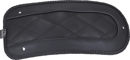 Mustang Black Diamond Solo Seat Rear Fender Bib fits 1997-2025 Harley Touring