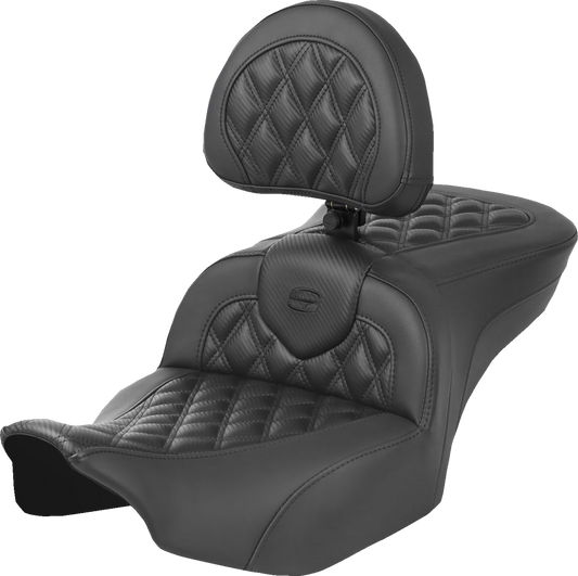 Saddlemen Roadsofa Heated Motorcycle Seat fits 2023-25 Harley Road Street Glide