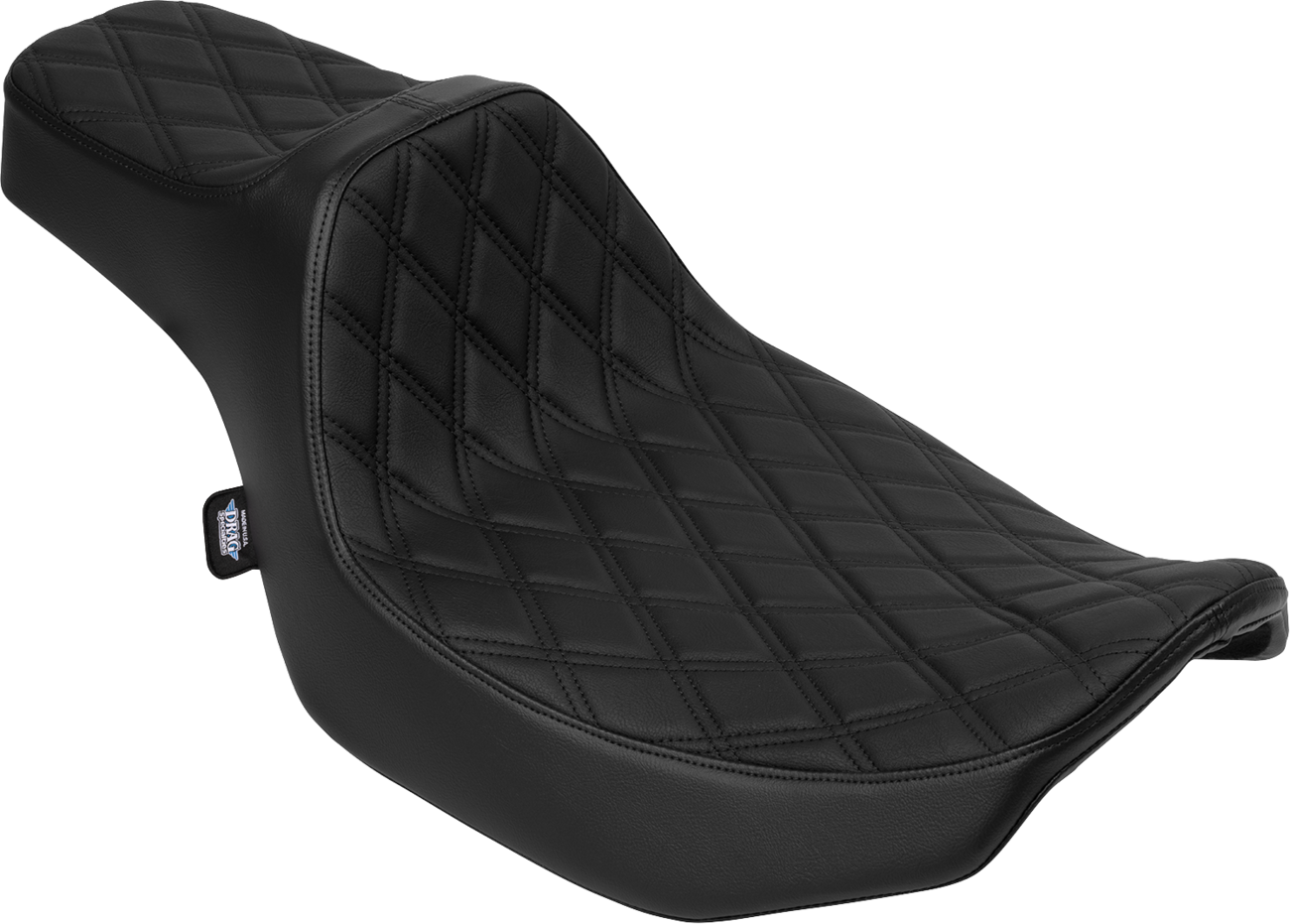 Drag Specialties Extended Reach Predator III Seat for 2023-2025 Harley Touring