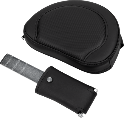 Saddlemen Roadsofa Carbon Fiber Extended Seat w/ Backrest 2008-24 Harley Touring