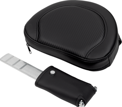 Saddlemen Roadsofa Carbon Fiber Gel Seat & Backrest for 2008-2024 Harley Touring