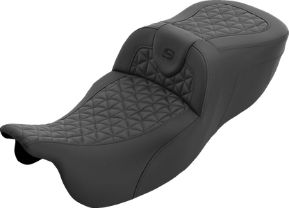 Saddlemen Roadsofa Tri-Gripper Extended Seat fits 2015-25 Harley Freewheeler RG3