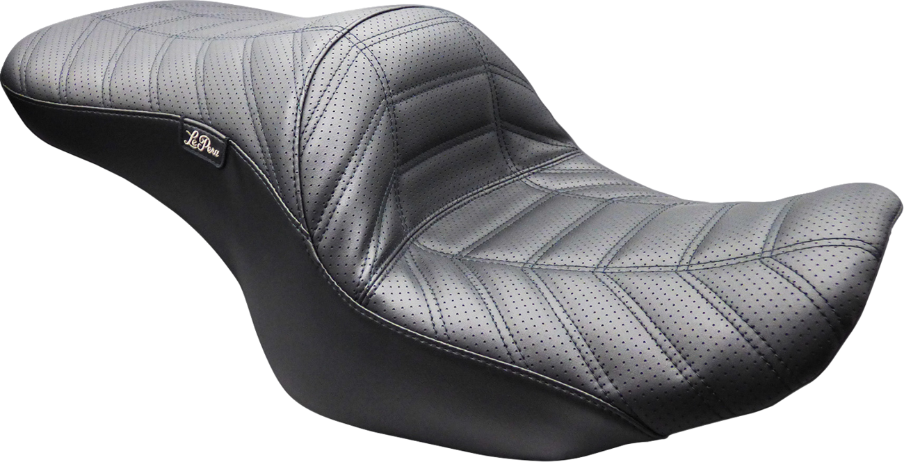 Le Pera Maverick Up Front Indy Stitch Seat fits 2023-26 Harley Road Street Glide