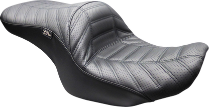 Le Pera Maverick Up Front Indy Stitch Seat fits 2023-26 Harley Road Street Glide