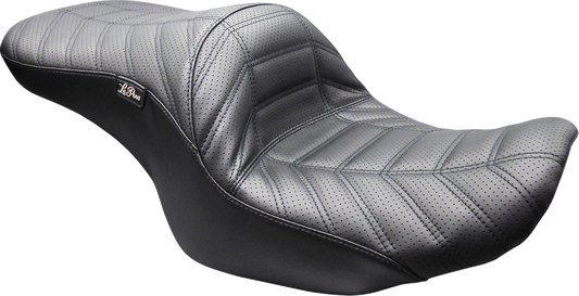 Le Pera Maverick Up Front Indy Stitch Seat fits 2023-26 Harley Road Street Glide