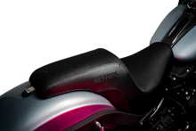 Slyfox Lowrider Smooth Carbon Fiber Seat fits 2018-2026 Harley Softail Low Rider