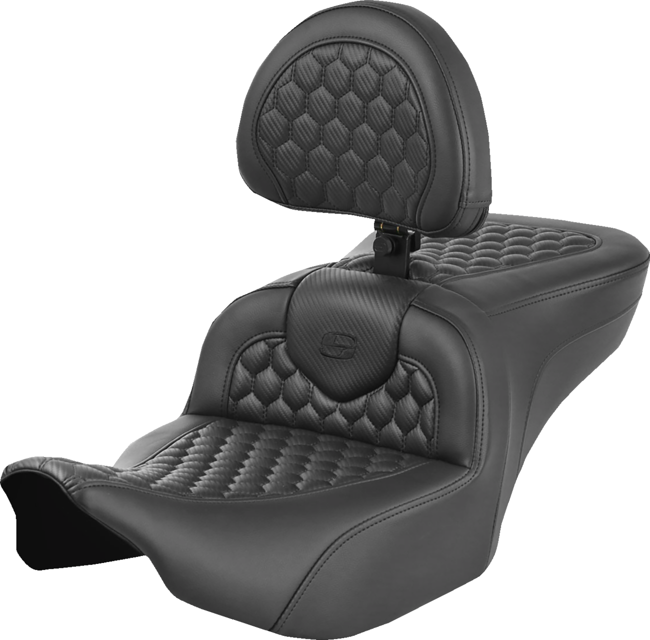 Saddlemen Roadsofa Heated Motorcycle Seat fits 2023-25 Harley Road Street Glide