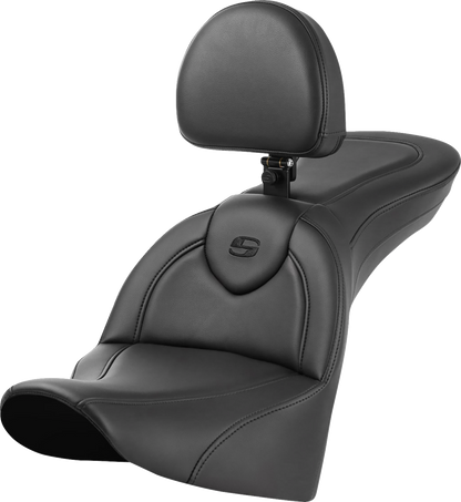 Saddlemen Roadsofa Gel Seat & Backrest fits 2018-2026 Harley Softail FLSL FLHC