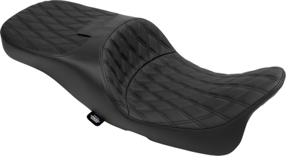 Drag Specialties Extended Reach Freedom Seat for 2009-2024 Harley Touring