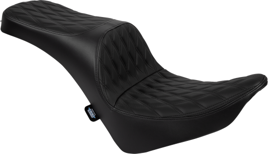 Drag Specialties Freedom Solar Diamond Seat fits 2018-2025 Harley Softail M8