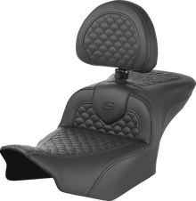 Saddlemen Roadsofa Scallop Stitch Gel Seat 2023-26 Harley Road Street Glide CVO